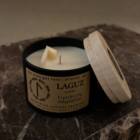 citrus basil candle